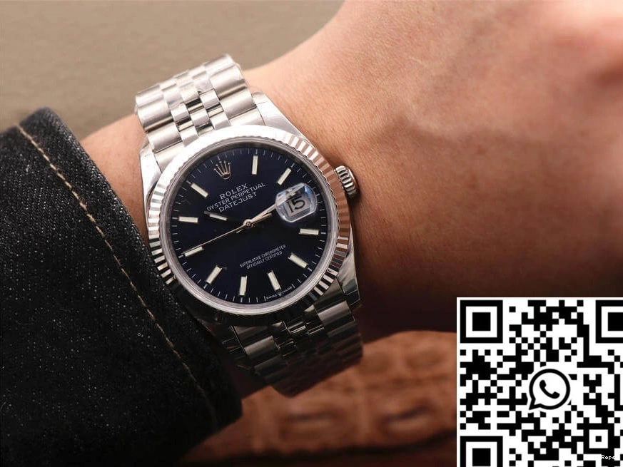 M126234-0017 Factory EW Rolex Steel Stainless Datejust 0411